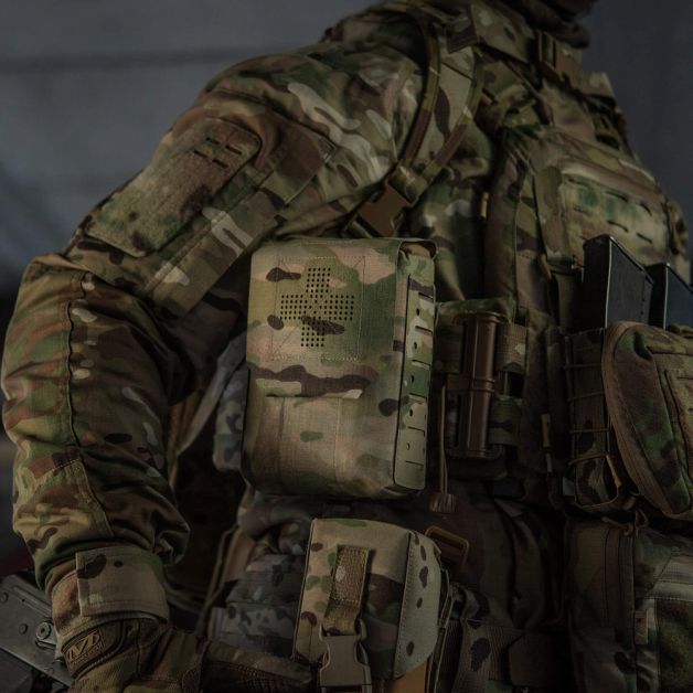 M-Tac подсумок медицинский вертикальный Large Gen.II Elite Multicam