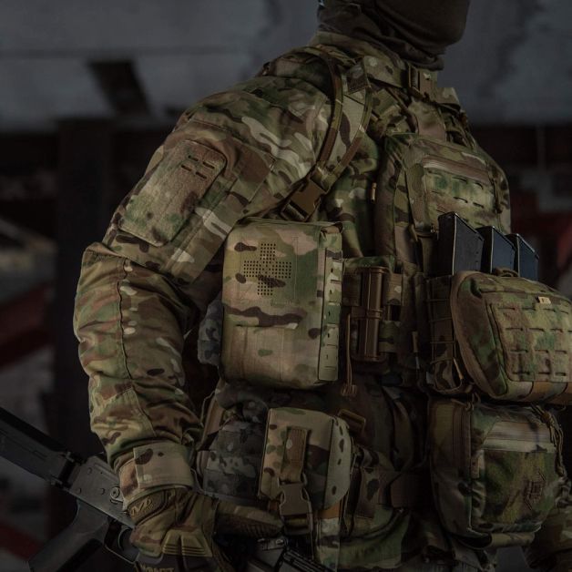 M-Tac подсумок медицинский вертикальный Large Gen.II Elite Multicam