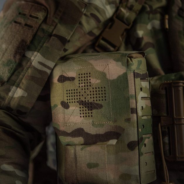 M-Tac подсумок медицинский вертикальный Large Gen.II Elite Multicam