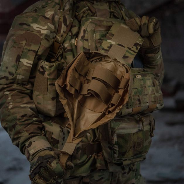 M-Tac подсумок медицинский вертикальный Large Gen.II Elite Multicam