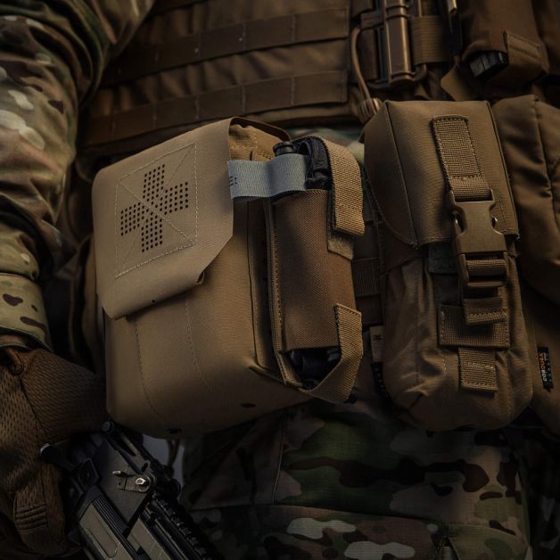 M-Tac подсумок медицинский вертикальный Large Gen.II Elite Coyote