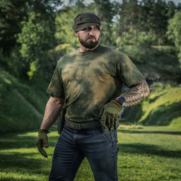 M-Tac футболка Washed Cotton Hard Olive