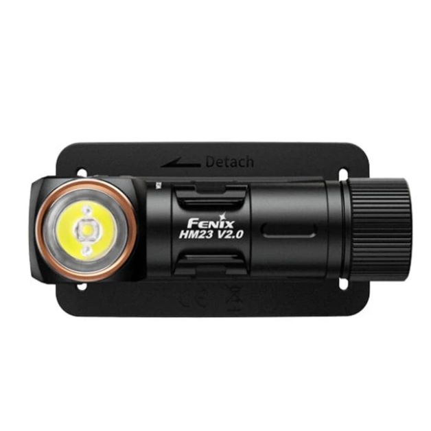 Fenix фонарь налобный HM23 V2.0 с красн. свет.