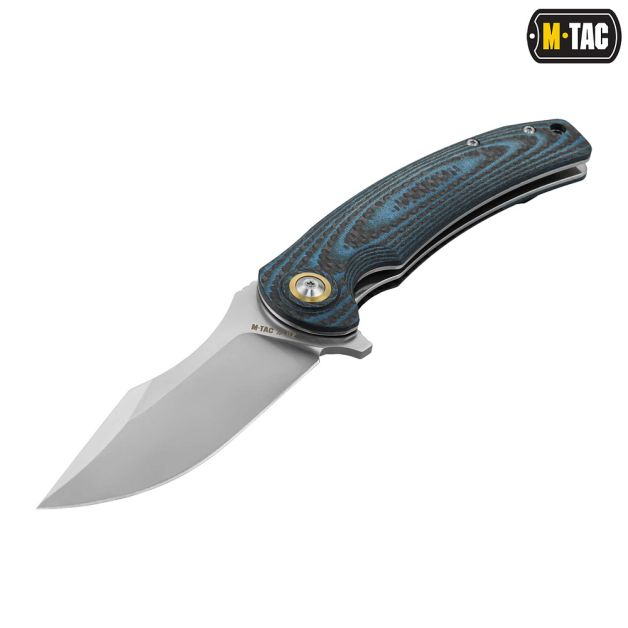 M-Tac нож складной Type 15 Carbon/Blue