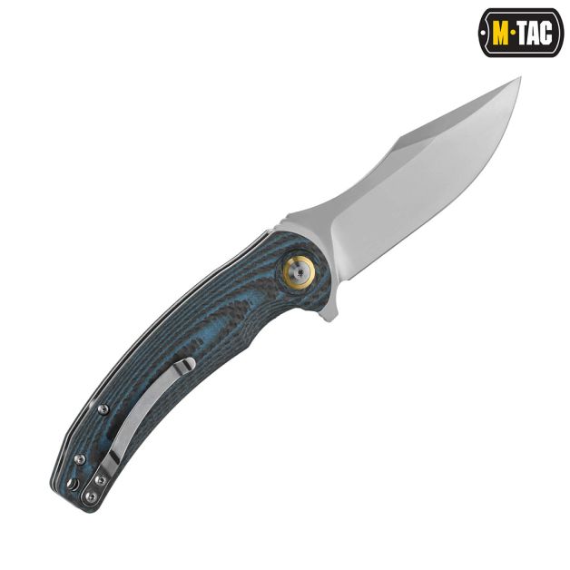 M-Tac нож складной Type 15 Carbon/Blue