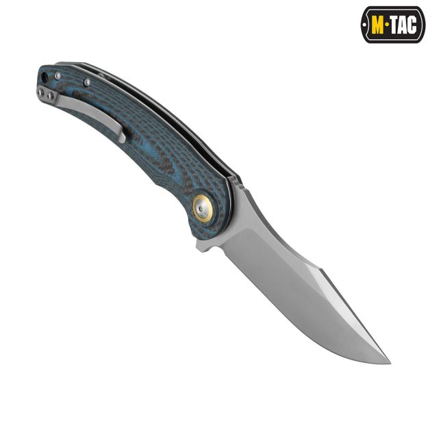 M-Tac нож складной Type 15 Carbon/Blue