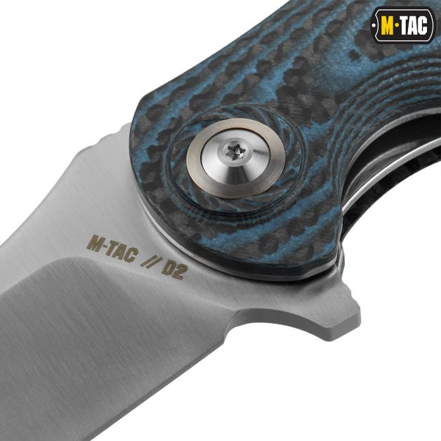 M-Tac нож складной Type 15 Carbon/Blue