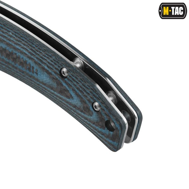 M-Tac нож складной Type 15 Carbon/Blue