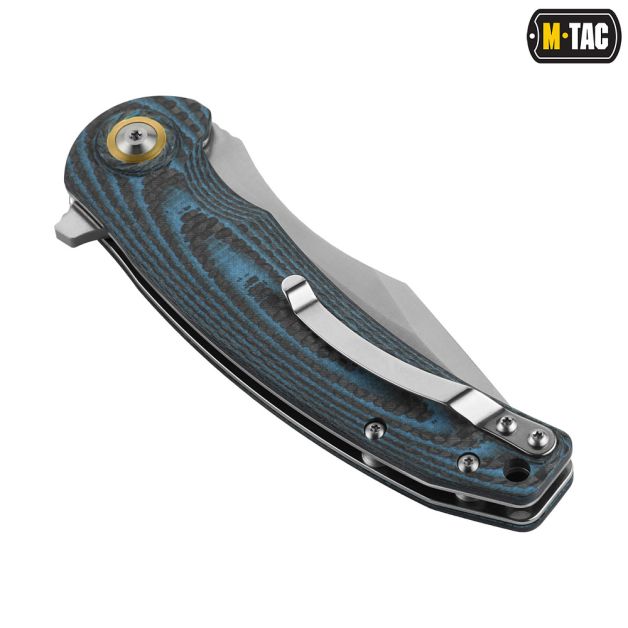 M-Tac нож складной Type 15 Carbon/Blue