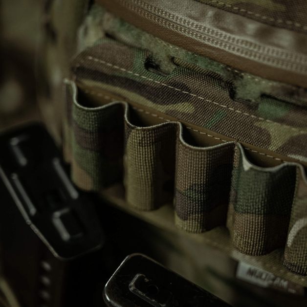 M-Tac подсумок для патронов 12 калибра горизонтальный Laser Cut Multicam