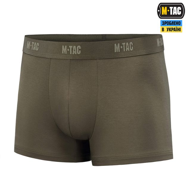 M-Tac трусы Men Cotton Stretch Boxer Briefs Dark Olive