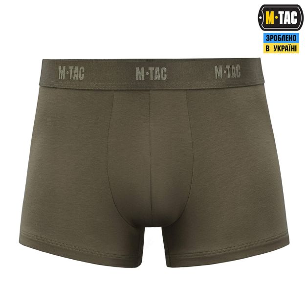 M-Tac трусы Men Cotton Stretch Boxer Briefs Dark Olive
