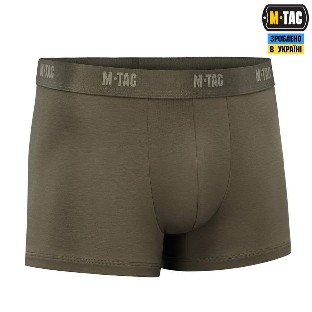 M-Tac трусы Men Cotton Stretch Boxer Briefs Dark Olive