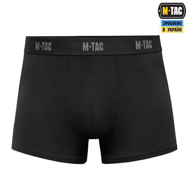 M-Tac трусы Men Cotton Stretch Boxer Briefs Black