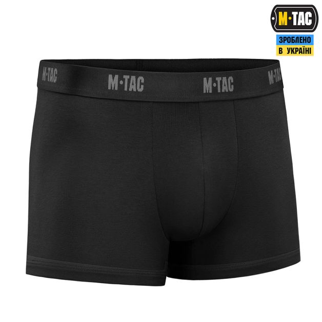 M-Tac трусы Men Cotton Stretch Boxer Briefs Black