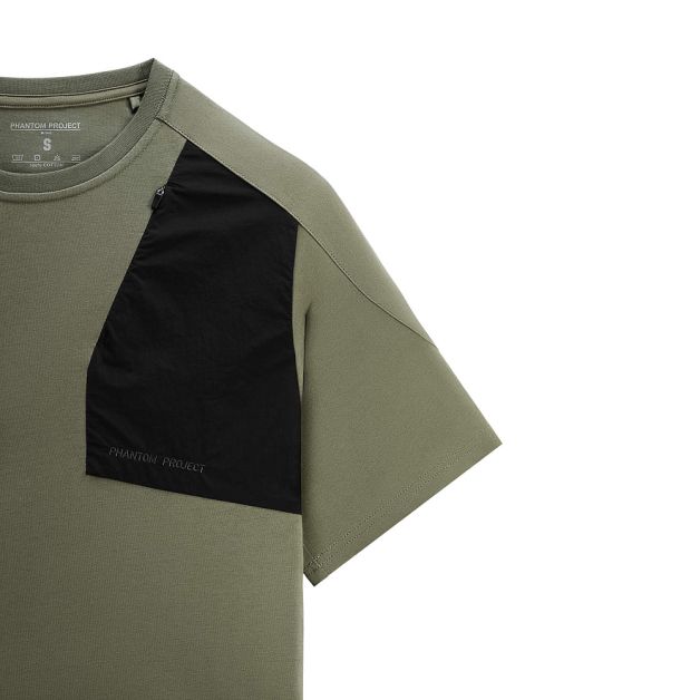 Phantom Project/M-Tac футболка Zipper combo Cotton Nylon Light Olive