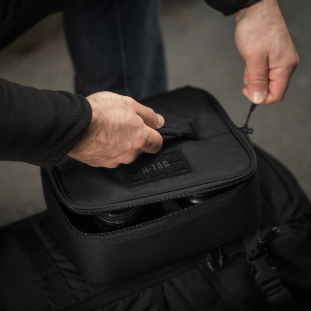 M-Tac органайзер утилитарный Hardshell Utility box L Black