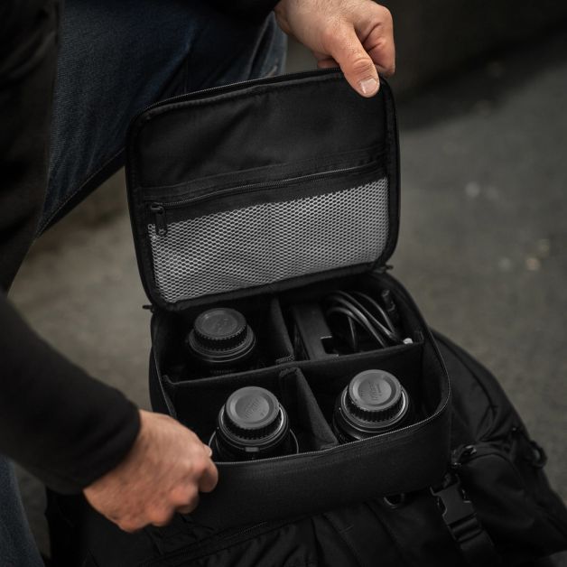 M-Tac органайзер утилитарный Hardshell Utility box L Black
