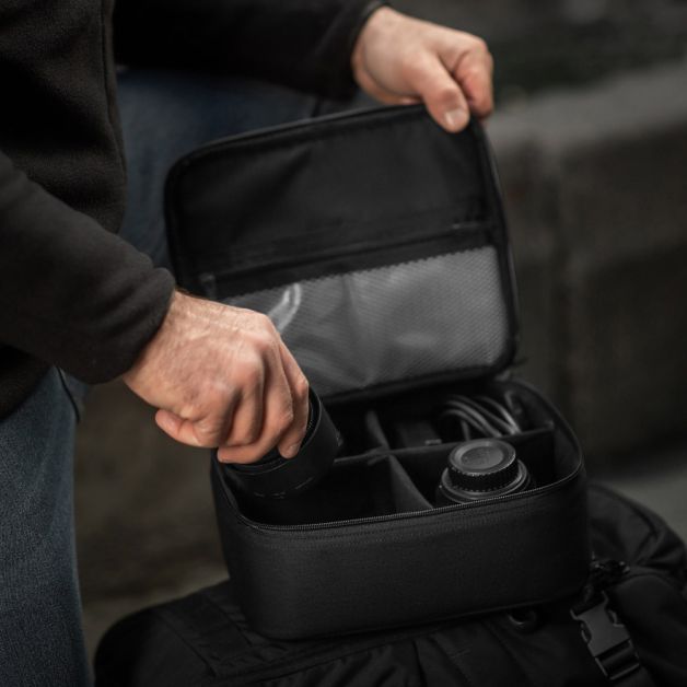 M-Tac органайзер утилитарный Hardshell Utility box L Black