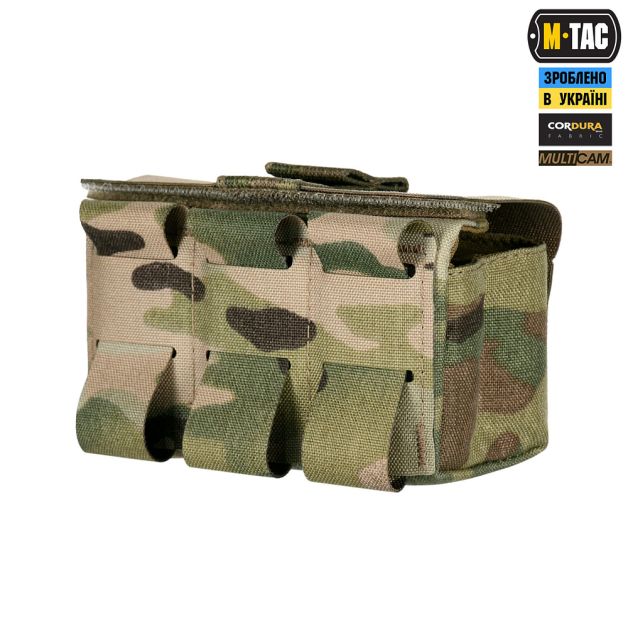 M-Tac подсумок под 12 калибр на 10 патронов Elite Multicam