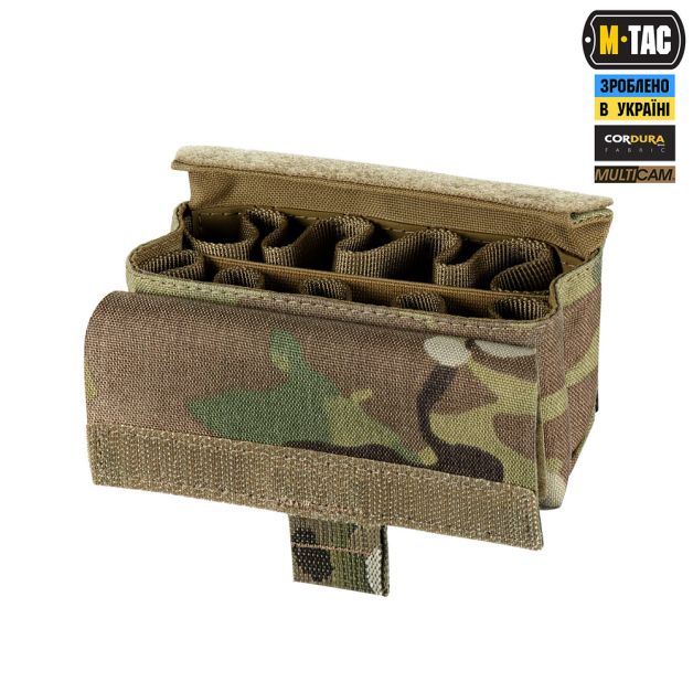 M-Tac подсумок под 12 калибр на 10 патронов Elite Multicam
