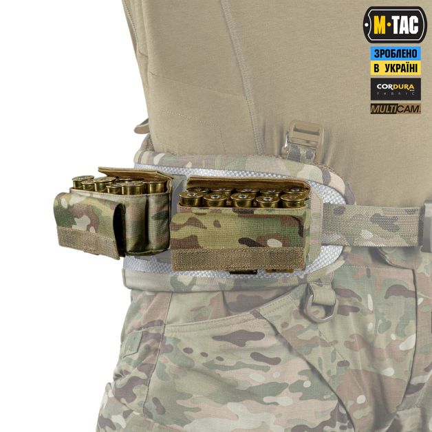 M-Tac подсумок под 12 калибр на 10 патронов Elite Multicam