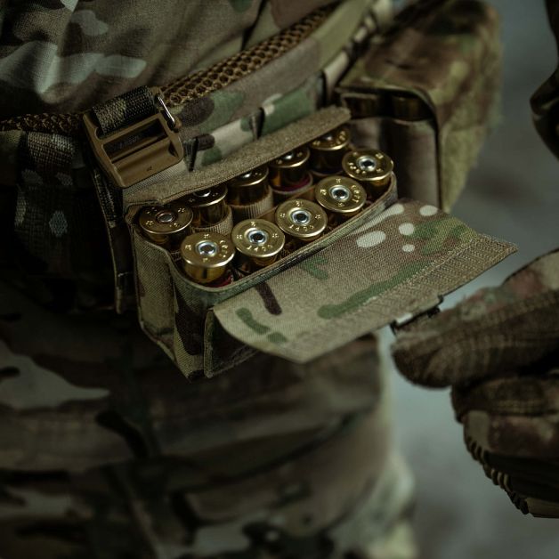 M-Tac подсумок под 12 калибр на 10 патронов Elite Multicam
