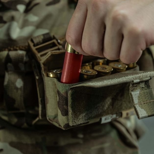 M-Tac подсумок под 12 калибр на 10 патронов Elite Multicam