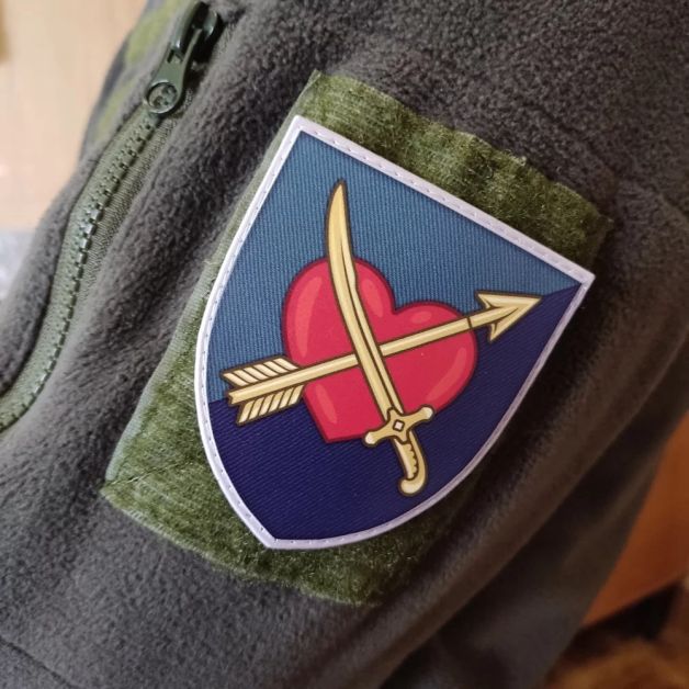 Шеврон ПВХ ЗСУ 39 окрема бригада берегової оборони імені Чорноморських козаків Військово-Морських Сил