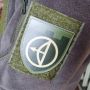 Нашивка ПВХ ТрО 112 бригади ЗСУ Київ польовий