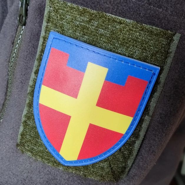 Шеврон ПВХ ТрО 115 бригади ЗСУ Житомир