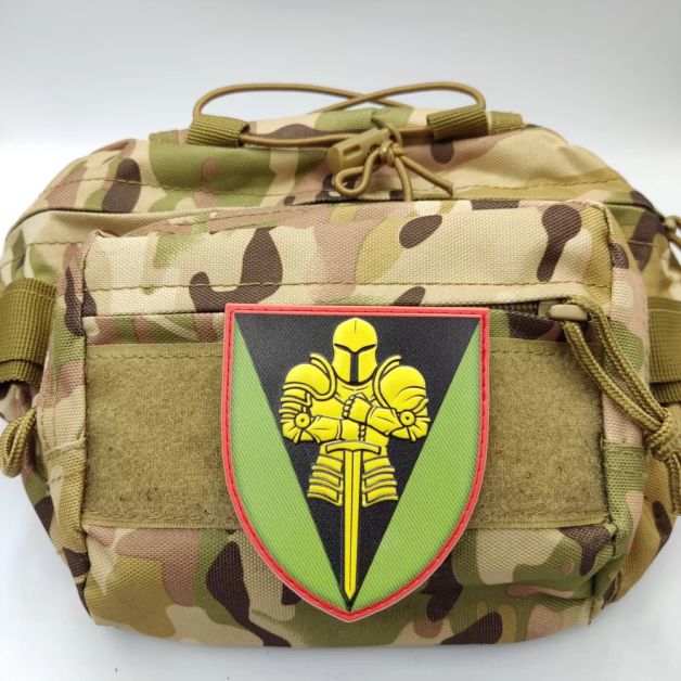 Шеврон ПВХ ЗСУ 17 окрема танкова бригада ОК Схід об'ємний