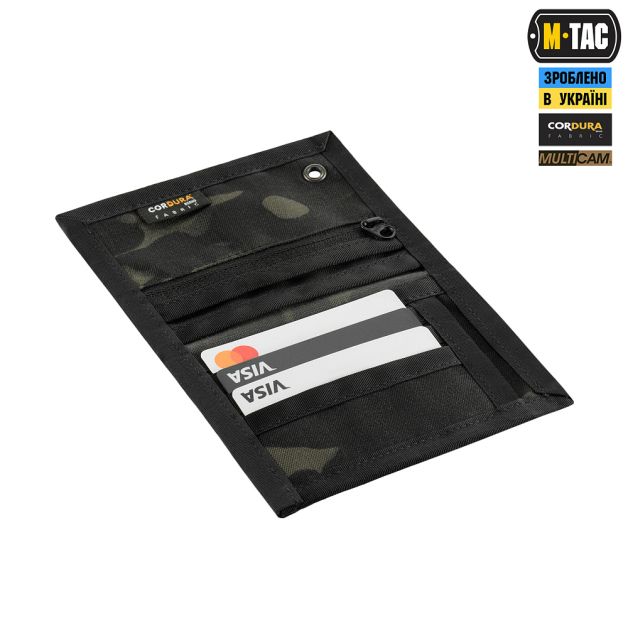 M-Tac кошелек Tactical Wallet Elite Multicam Black