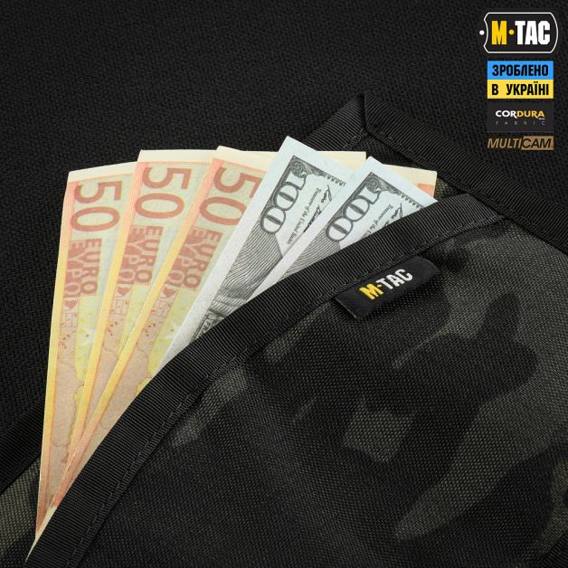 M-Tac кошелек Tactical Wallet Elite Multicam Black