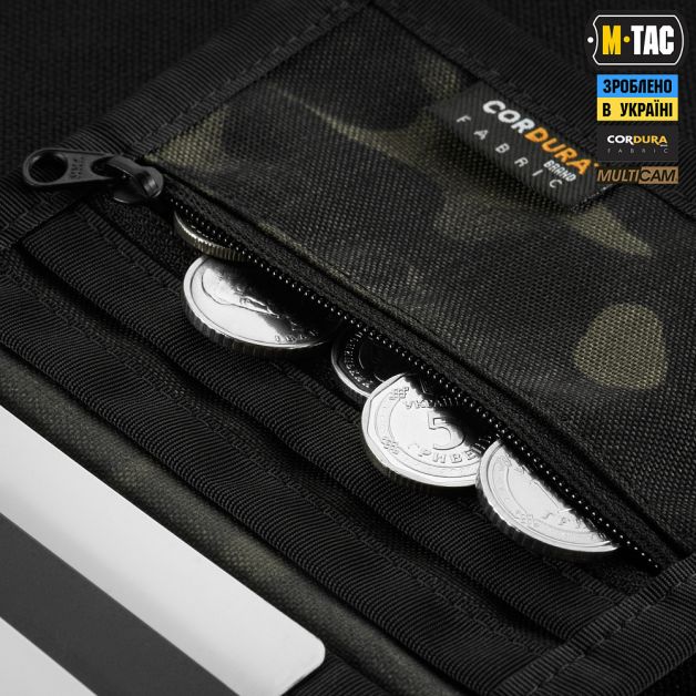M-Tac кошелек Tactical Wallet Elite Multicam Black