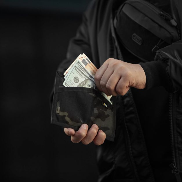 M-Tac кошелек Tactical Wallet Elite Multicam Black