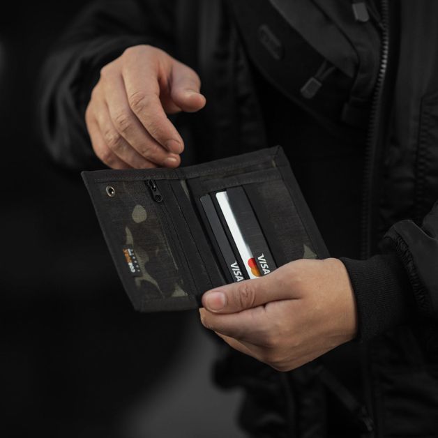 M-Tac кошелек Tactical Wallet Elite Multicam Black