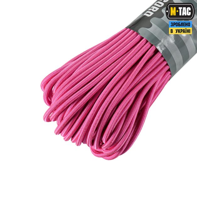 M-Tac паракорд Shock-Cord 3mm 30m Neon Pink