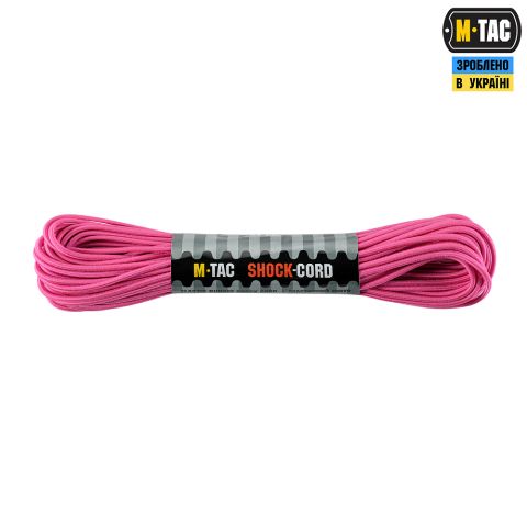 M-Tac паракорд Shock-Cord 3mm 15m Neon Pink