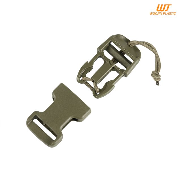 Woojin Plastic фастекс быстрого сброса Quick R/Pulling NTSR 25mm Olive