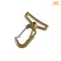 Woojin Plastic карабин Ultra Metal Hook 38mm Coyote