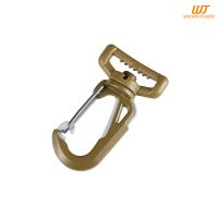 Woojin Plastic карабин Ultra Metal Hook 25mm Coyote