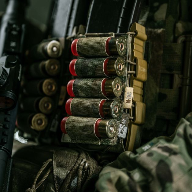 M-Tac подсумок для патронов 12 калибра Laser Cut Multicam