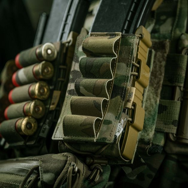 M-Tac подсумок для патронов 12 калибра Laser Cut Multicam