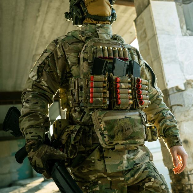 M-Tac подсумок для патронов 12 калибра Laser Cut Multicam
