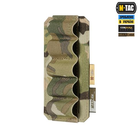 M-Tac патронташ на липучке для патронов 12 калибра Multicam