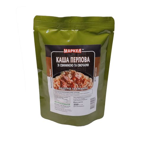 Макро Каша перловая со свининой и овощами (реторт-пакет) 350г