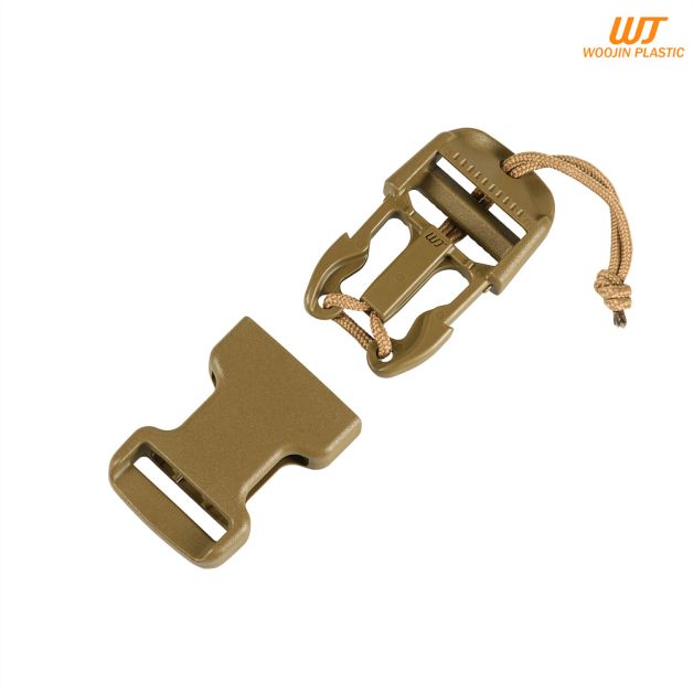 Woojin Plastic фастекс быстрого сброса Quick R/Pulling NTSR 25mm Coyote