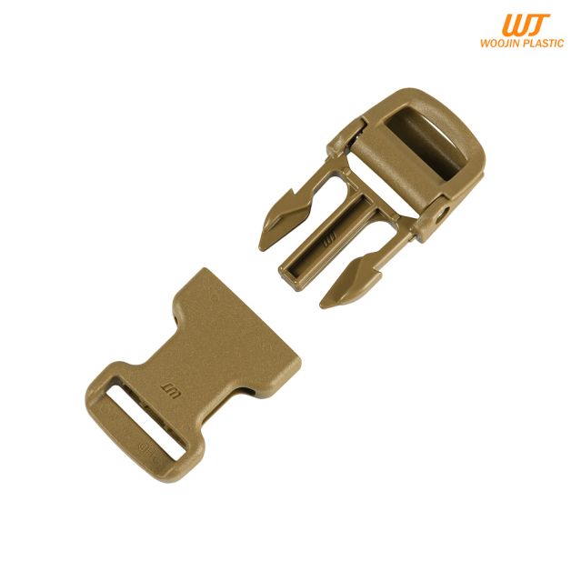 Woojin Plastic фастекс HD NTSR Auto Cam Lock 25mm Coyote