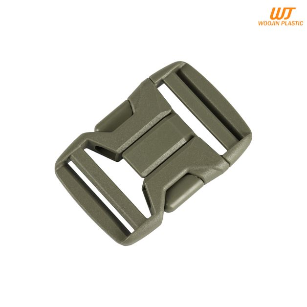 Woojin Plastic фастекс с замком Dual Double Lock Champion 38mm Olive